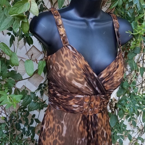 Badgley mischka‎ Leppard Dress - Picture 3 of 6